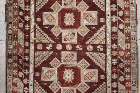 Vintage Anatol Runner Rug (4' x 11')